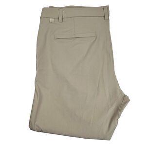 Lululemon Mens Commission Pant Warpstreme 40x25 SHORT Trench‎ Beige M5AEXS